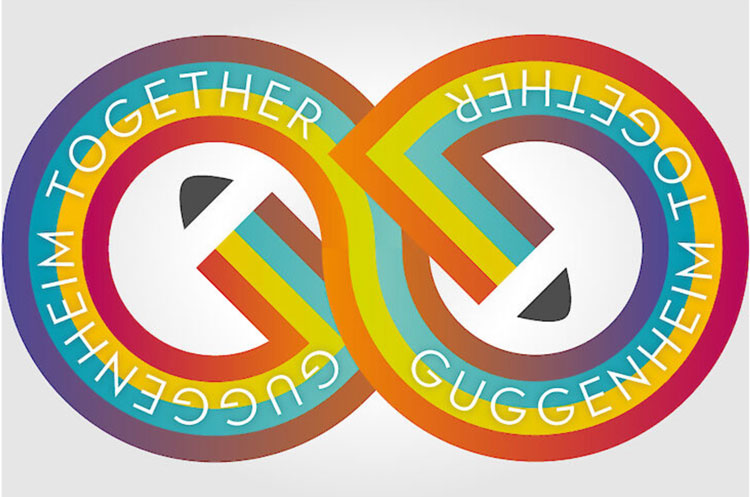 #GuggenheimTogether logo.