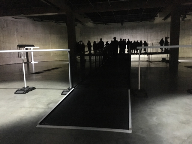 Performance view, Anne Imhof: Sex at Tate Modern 2019. Photo: Veronica Simpson.