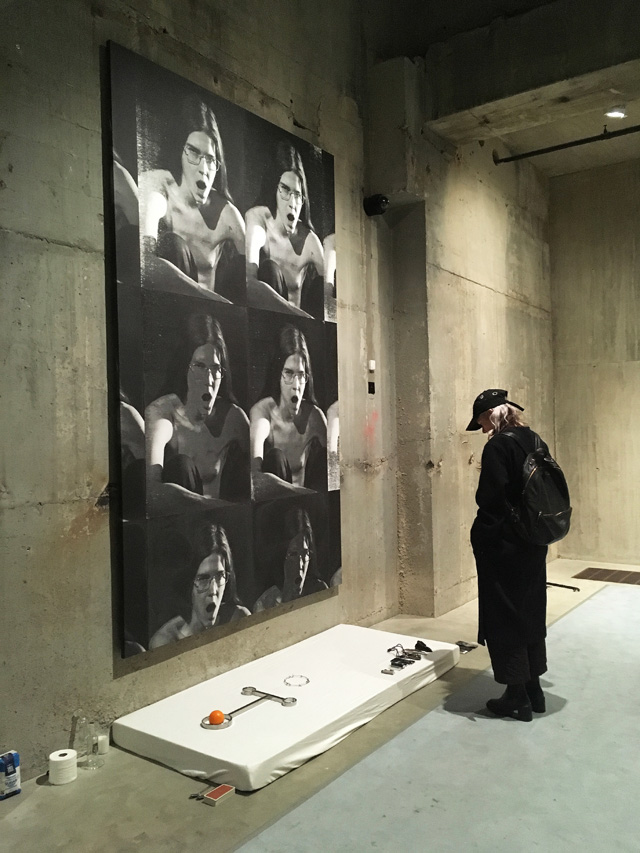 Installation view, Anne Imhof: Sex at Tate Modern 2019. Photo: Veronica Simpson.