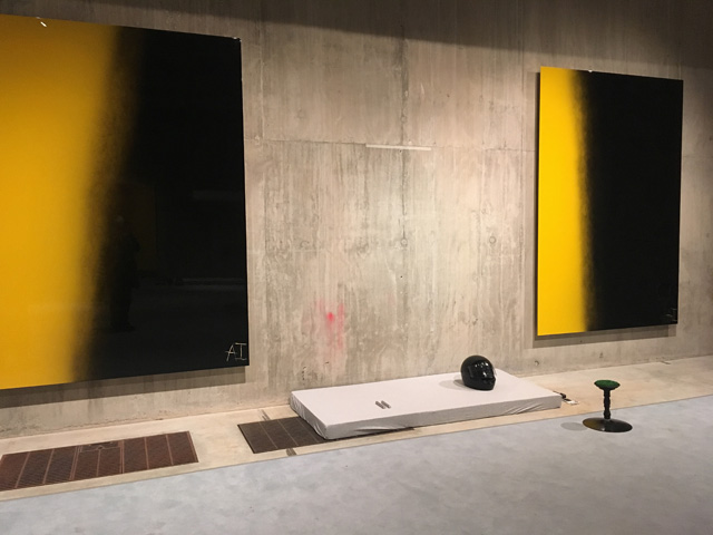 Installation view, Anne Imhof: Sex at Tate Modern 2019. Photo: Veronica Simpson.