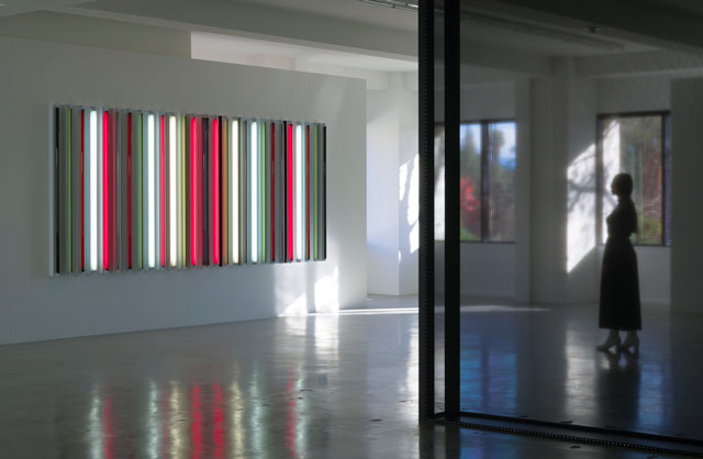 Robert Irwin. Installation view, Sprüth Magers, Los Angeles, January 23 - April 21, 2018. Courtesy the artist and Sprüth Magers. Photograph: Robert Wedemeyer.