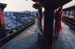 Bruce Davidson. <i>Subway</i>, 1980-1981 (2). Dye imbibition print, 38.4 x 57.4 cm (15 1/8 x 22 5/8 in). Michael and Jane Wilson. © Bruce Davidson.