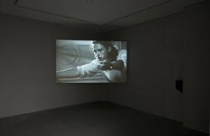 Althea Thauberger. <em>Social Service ≠ Art Project</em>, 2006. Projected DVD. Photograph by Ken Adlard. Courtesy of the artist and Lisson Gallery, London © Althea Thauberger, 2007