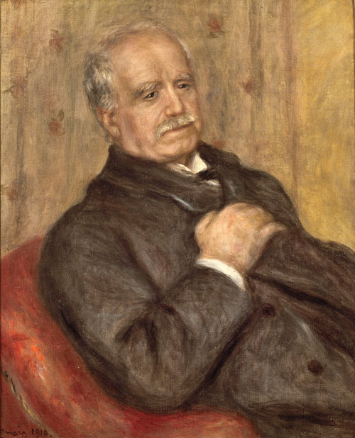 Pierre-Auguste Renoir. Paul Durand-Ruel, 1910. Oil on canvas, 65 x 54 cm. Private collection. Archives Durand-Ruel © Durand-Ruel & Cie.