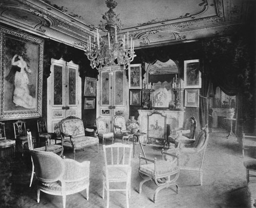 The grand salon at Rue de Rome with Dance in the City by Renoir. Photograph Archives Durand-Ruel. Archives Durand-Ruel © Durand-Ruel & Cie.