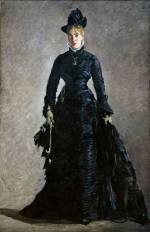 Édouard Manet. The Parisienne, ca. 1875. Oil on canvas, 192 x 125 cm). Nationalmuseum, Stockholm. Bequest 1917 of Bank Director S. Hult, Managing Director Kristoffer Hult, Director Ernest Thiel, Director Arthur Thiel, Director Casper Tamm.