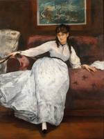 Édouard Manet. Repose, c1871. Oil on canvas, 148 x 113 cm. Museum of Art, Rhode Island School of Design, Providence
Bequest of Mrs. Edith Stuyvesant Vanderbilt Gerry.