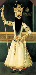 Qajar Ruler Fath Ali Shah. © The State Hermitage Museum, St Petersburg