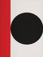 Alexander Liberman. Untitled, painting, 1960. Property of Private Collection.