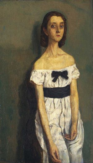 Gwen John, Girl with Bare Shoulders, c1910 (detail). Oil on canvas. 43.4 x 26 cm. A. Conger Goodyear Fund. 2026. © Digital image, The Museum of Modern Art, New York, Scala, Florence.