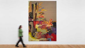 Shown in the context of the historic paintings of Dulwich Picture Gallery, Jones’s new paintings extend the iconography of the mouth in modern art