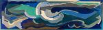 Mainie Jellett. A Composition – Sea Rhythm. Oil on canvas, 44 x 144 cm. Photo, National Gallery of Ireland.