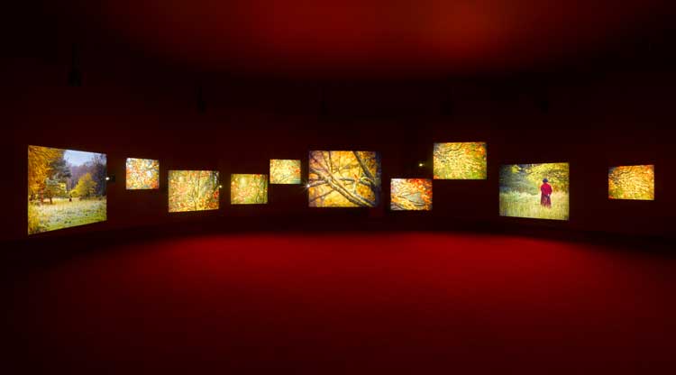 Isaac Julien, Lessons of the Hour, installation view, Tate Britain, 2023. Photo: Jack Hems. © Isaac Julien. Courtesy the artist and Victoria Miro.