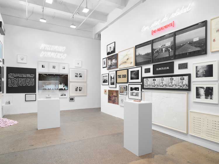 Installation view, Galerie Lelong & Co., New York, Alfredo Jaar: THE TEMPTATION TO EXIST, May 13 – June 25, 2022. Courtesy Galerie Lelong & Co., New York.