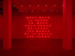 Alfredo Jaar. What Need is There to Weep Over Parts of Life? The Whole of it Calls for Tears, 2018. Neon, dimensions variable. Installation view, Galerie Lelong & Co., New York, Alfredo Jaar: THE TEMPTATION TO EXIST, May 13 – June 25, 2022. Courtesy Galerie Lelong & Co., New York.