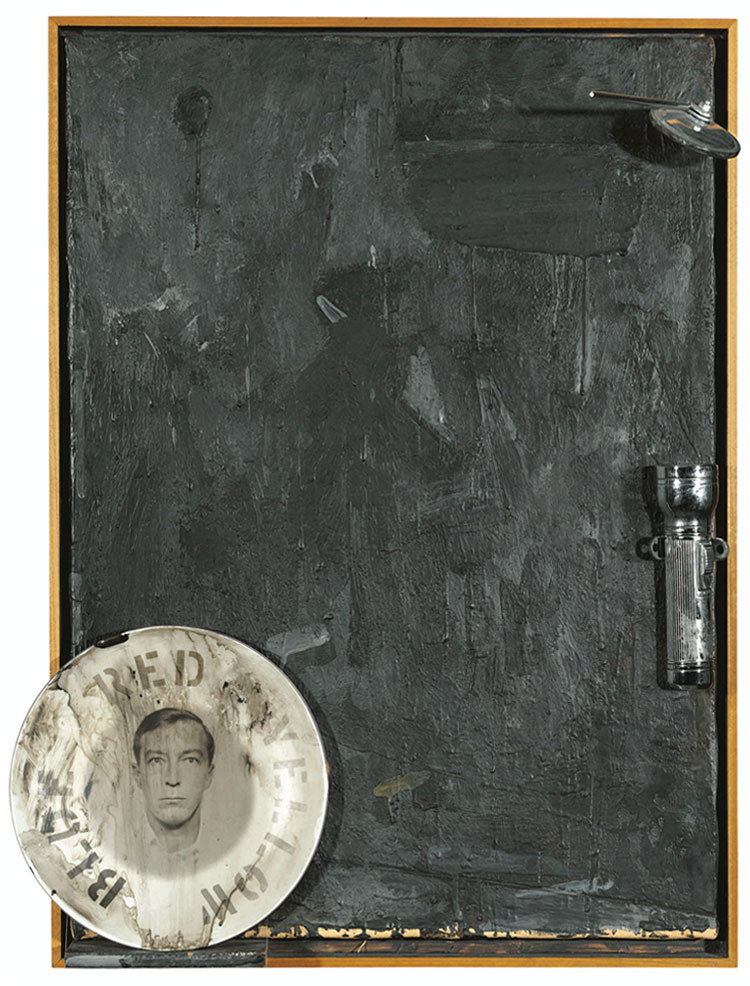 Jasper Johns, Souvenir, 1964. Installation view. Photo: Jill Spalding.