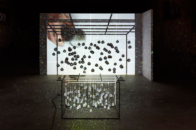 Joan Jonas. Reanimation Installation 2010, 2012, 2014. Private collection. Photograph: Thomas Müller. Courtesy the Artist and Gavin Brown's enterprise, New York: Rome. © 2018 Joan Jonas : Artists Rights Society (ARS), New York : DACS, London.