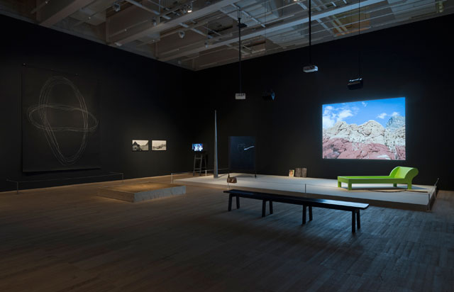 Joan Jonas, Tate Modern, installation view. © Tate Photograph: Seraphina Neville.