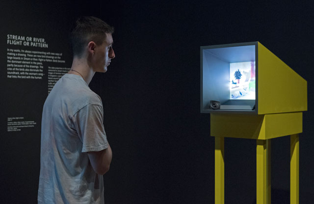 Joan Jonas, Tate Modern, installation view. © Tate Photograph: Seraphina Neville.