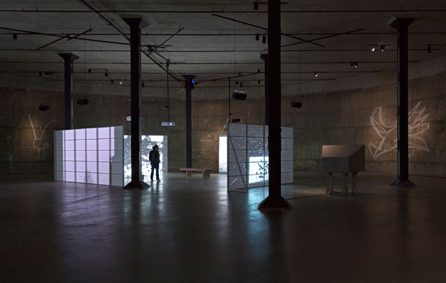 Joan Jonas, Tate Modern, installation view. © Tate Photograph: Seraphina Neville.