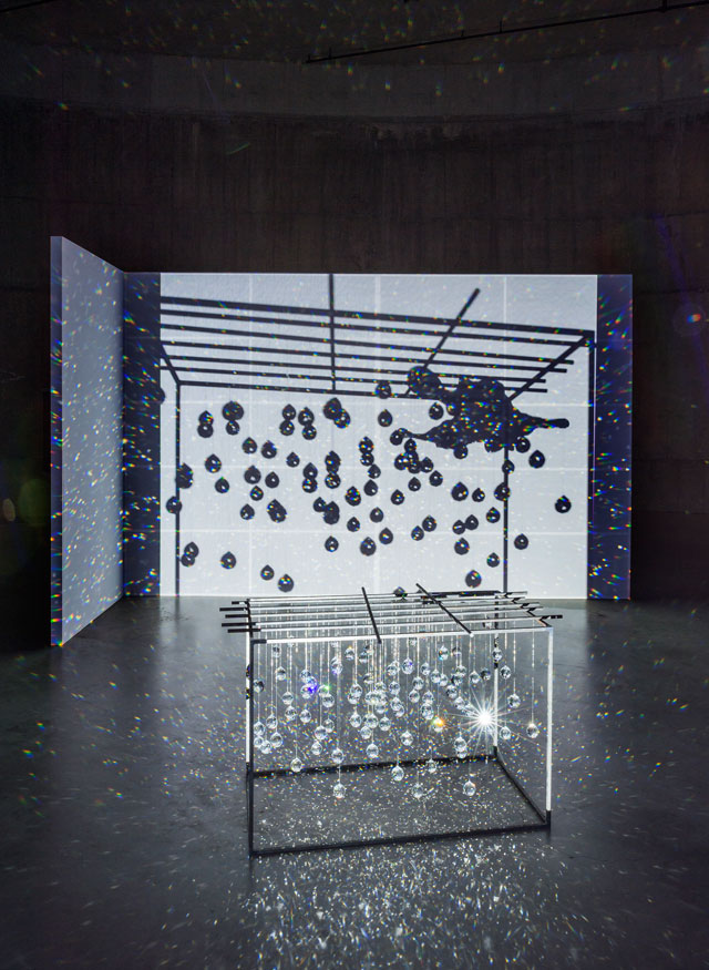 Joan Jonas, Tate Modern, installation view. © Tate Photograph: Seraphina Neville.