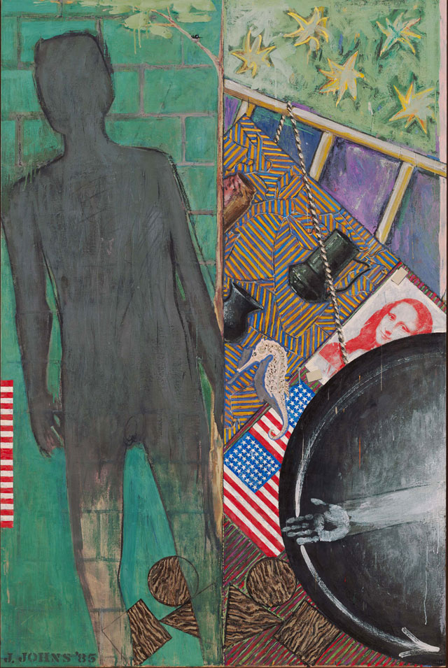 Jasper Johns. Summer, 1985. Encaustic on canvas, 190.5 x 127 cm. Museum of Modern Art, New York © Jasper Johns / VAGA, New York / DACS, London 2017. © 2017. Digital image, The Museum of Modern Art, New York / Scala, Florence