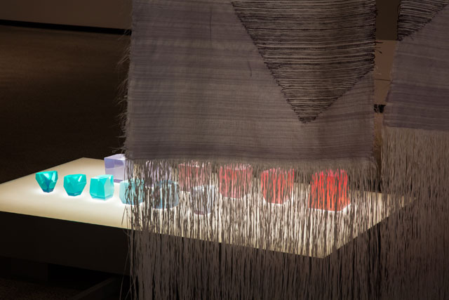 Breathing Colour by Hella Jongerius, Design Museum, London 2017. Installation view. Photograph: Luke Hayes.