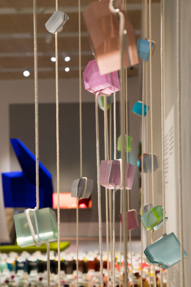 Breathing Colour by Hella Jongerius, Design Museum, London 2017. Installation view. Photograph: Luke Hayes.