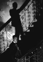 Isaac Julien. Film-­Noir Staircase (Looking for Langston Vintage Series), 1989/2016. Kodak Premier print, Diasec mounted on aluminium, 260 x 180 cm (102 3/8 x 70 7/8 in). Courtesy the artist and Victoria Miro, London. © Isaac Julien.