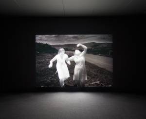 Alfredo Jaar. Lament of the Images, 2002. deFINE Art 2014 Exhibition. SCAD Museum of Art. Photograph: John McKinnon. Courtesy of SCAD.