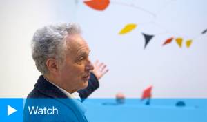 Bernard Jacobson at his gallery in Duke Street, London, 21 March 2016. Photograph: Martin Kennedy.