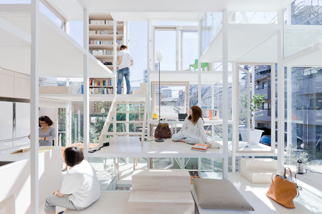 Sou Fujimoto Architects, House NA, Tokyo, Japan 2011. Photograph: Iwan Baan.