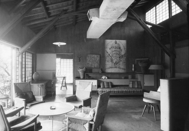 Antonin Raymond, Raymond House and Studio in Azabu, 1951. Courtesy of Raymond Architectural Design Office Inc.