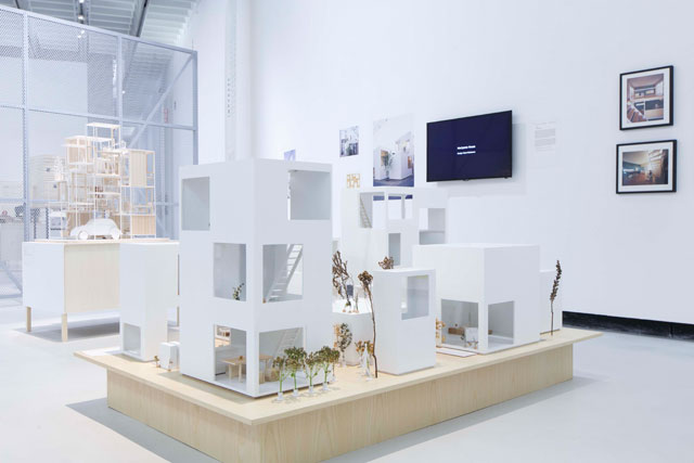 The Japanese House, installation view, MAXXI, Rome. © MAXXI.