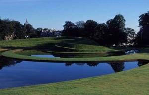 <i>Landform Ueda</i>, Charles Jencks. Scottish National Gallery of Modern 
        Art, Belford Road, Edinburgh. Photograph: Glyn Satterly