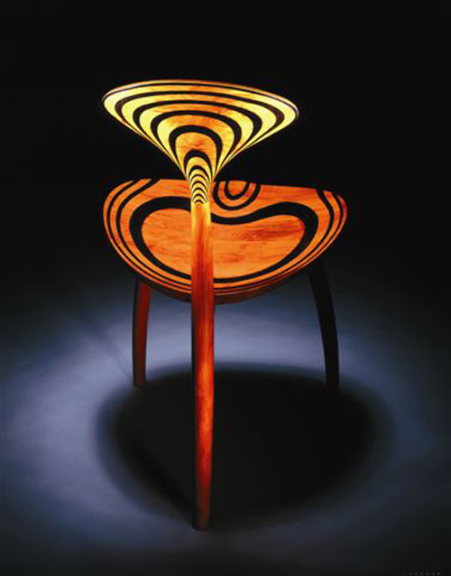 Trine chair by John Makepeace.