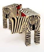 Pair of Zebra cabinets by John Makepeace.