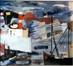 John Piper, Harbour Scene, Newhaven. Private Collection