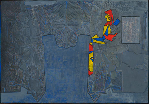 Jasper Johns. Regrets, 2013. Oil on canvas, 127 x 182.9 cm. Collection of the artist.