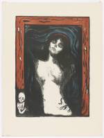Edvard Munch. Madonna, 1895/1902. Lithograph. Munch Museum.