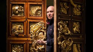 Sculptor Andrew Kinghorn talks about architecture, colonialism, how his extensive travels through Asia and living in Australia changed his work – and how the love of his life became his muse