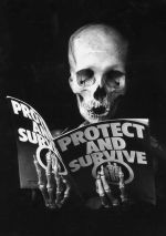 Peter Kennard. Protest and Survive, 1980. Photograph, gelatin silver print on paper, ink and watercolour on card, 37 x 26.5 cm. Tate: Purchased from the artist 2007.