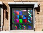 Exterior gallery view, Kimsooja: Meta-Painting, Tanya Bonakdar Gallery, New York, 12 April – 14 June 2024. Courtesy the artist and Tanya Bonakdar Gallery, New York / Los Angeles.