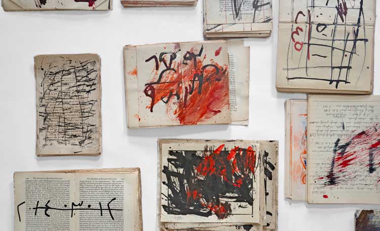 Issam Kourbaj, Urgent archives, written in blood, 2019. Photo: This Is Photography. Courtesy the artist.