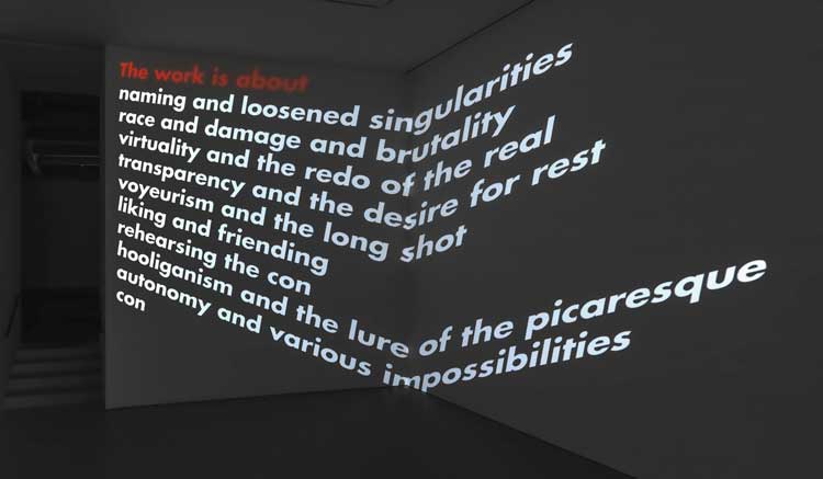 Barbara Kruger: Thinking of You. I Mean Me. I Mean You. Installation view, 1 February – 17 March 2024, Serpentine South. Photo: George Darrell.