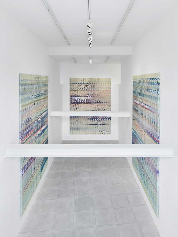 Emily Kraus: Nest Time, installation view, The Sunday Painter, London, 2023. Photo: Ollie Hammick.