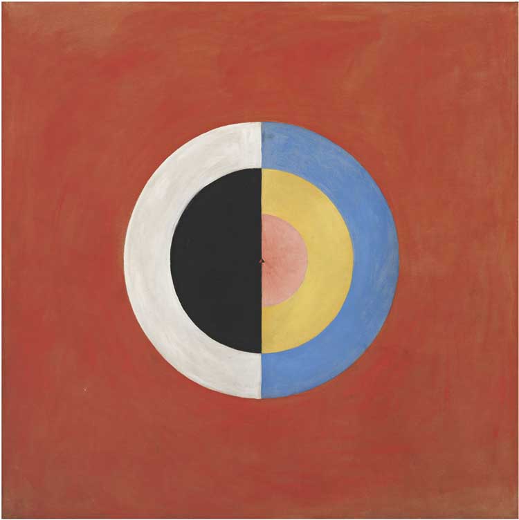 Hilma af Klint, The Swan, The SUW/UW Series, Group IX: Part 1, No. 17, 1915. Courtesy of The Hilma af Klint Foundation.