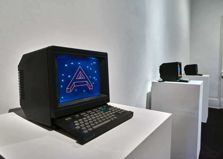 Eduardo Kac: From Minitel to NFT. Exhibition view. Photo: Arturo Sanchez.