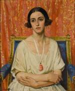 Laura Knight, Lubov Tchernicheva, 1921. Private collection. Photo courtesy Liss Llewellyn © Reproduced with permission of The Estate of Dame Laura Knight DBE RA 2021. All Rights Reserved.