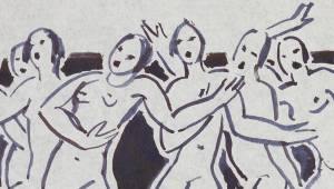 This small but delightful display, comprising largely sketches from the RA’s collection, beautifully illustrates the key themes of Knight’s working life: the countryside, the nude, and scenes from the theatre, ballet and circus